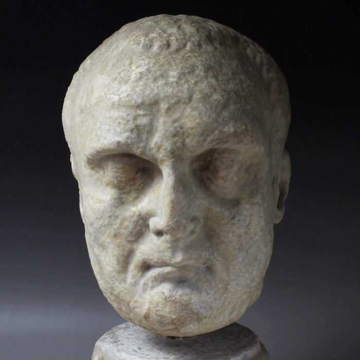 Head of a roman patrician