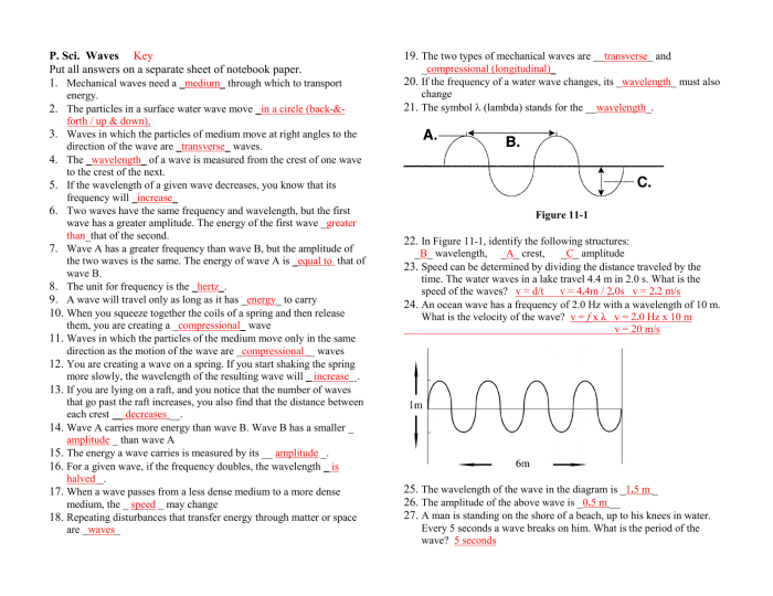 Properties of waves virtual lab answer key