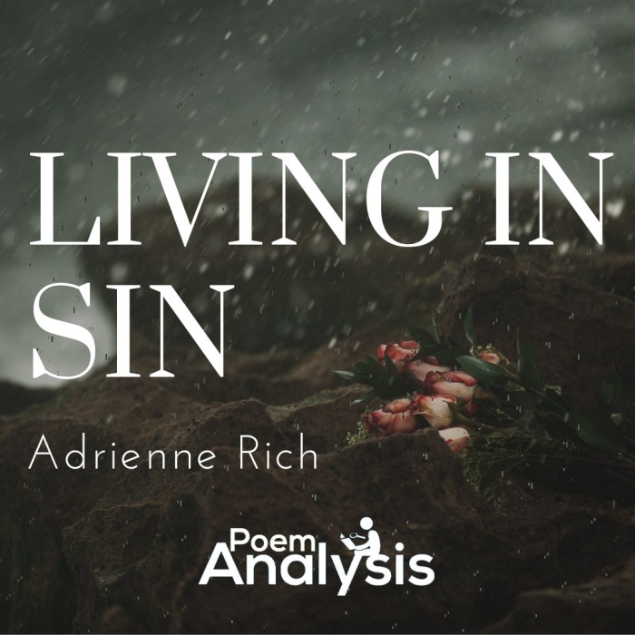 Living in sin adrienne rich analysis