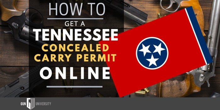 Tennessee handgun permit test questions