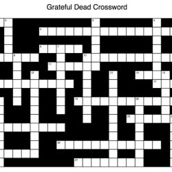 Dia de los muertos crossword puzzle