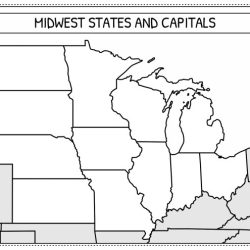 Midwest states and capitals and abbreviations